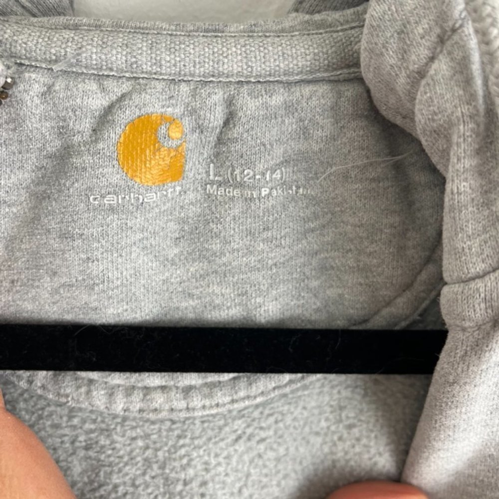 Carhartt Grey Women's Hoodie - Picture 5 of 10